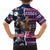 Custom Texas Christmas Family Matching Puletasi Dress and Hawaiian Shirt Cowboy With Santa Claus In Space - Wonder Print Shop