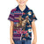 Custom Texas Christmas Family Matching Short Sleeve Bodycon Dress and Hawaiian Shirt Cowboy With Santa Claus In Space - Wonder Print Shop