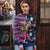 Custom Texas Christmas Ugly Christmas Sweater Cowboy With Santa Claus In Space - Wonder Print Shop