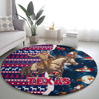custom-texas-christmas-round-carpet-cowboy-with-santa-claus-in-space