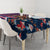Custom Texas Christmas Tablecloth Cowboy With Santa Claus In Space - Wonder Print Shop