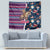 Custom Texas Christmas Tapestry Cowboy With Santa Claus In Space - Wonder Print Shop