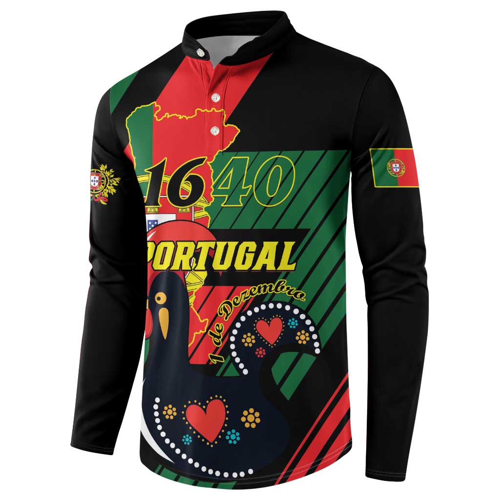Personalized Portugal 1640 Button Sweatshirt 1 De Dezembro Independence Day - Wonder Print Shop
