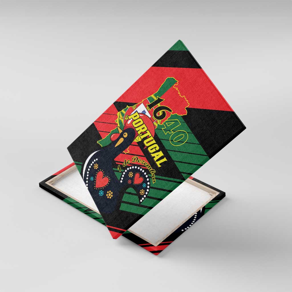 Personalized Portugal 1640 Canvas Wall Art 1 De Dezembro Independence Day - Wonder Print Shop