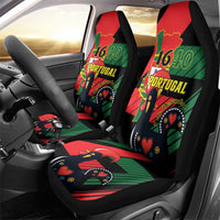 Personalized Portugal 1640 Car Seat Cover 1 De Dezembro Independence Day - Wonder Print Shop