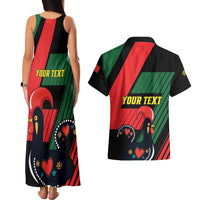 Personalized Portugal 1640 Couples Matching Tank Maxi Dress and Hawaiian Shirt 1 De Dezembro Independence Day - Wonder Print Shop