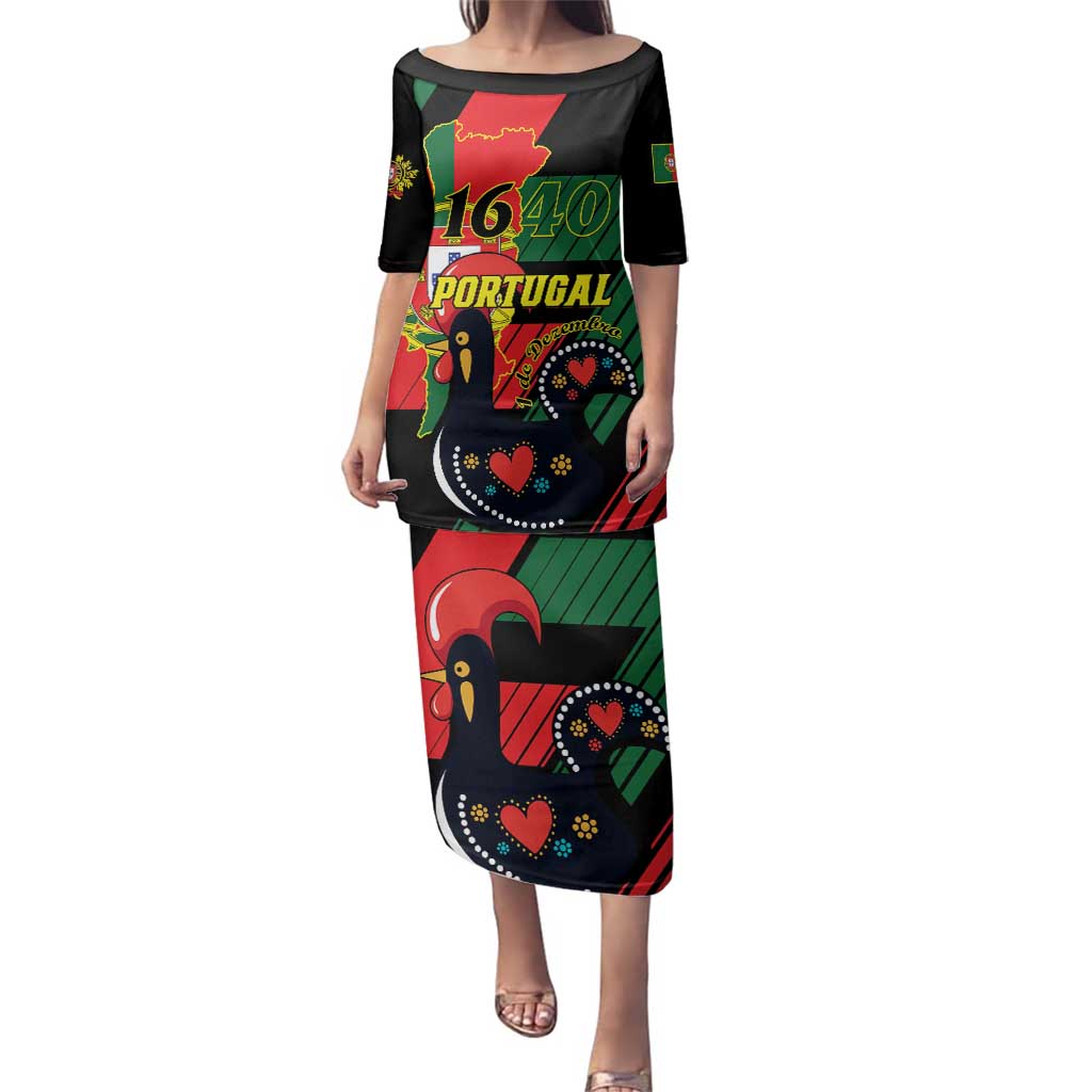 Personalized Portugal 1640 Family Matching Puletasi and Hawaiian Shirt 1 De Dezembro Independence Day - Wonder Print Shop