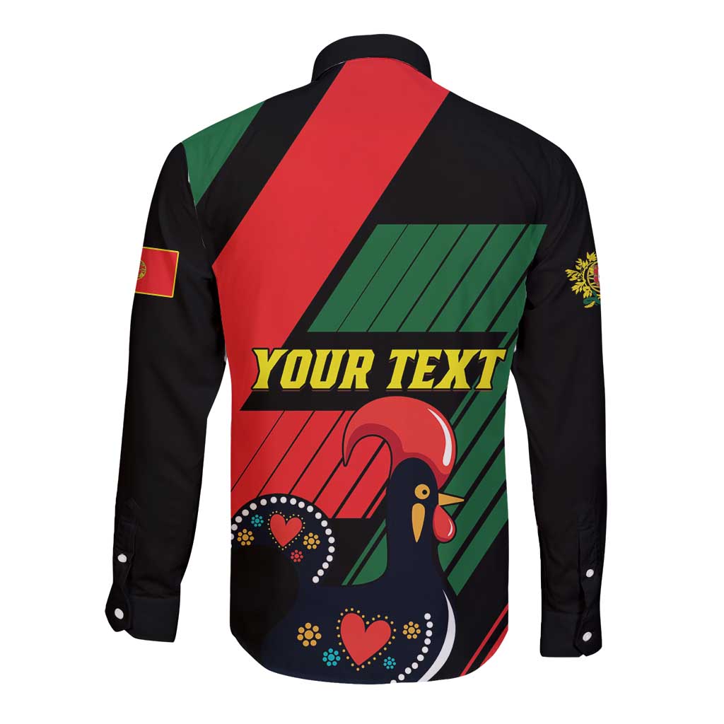 Personalized Portugal 1640 Long Sleeve Button Shirt 1 De Dezembro Independence Day - Wonder Print Shop