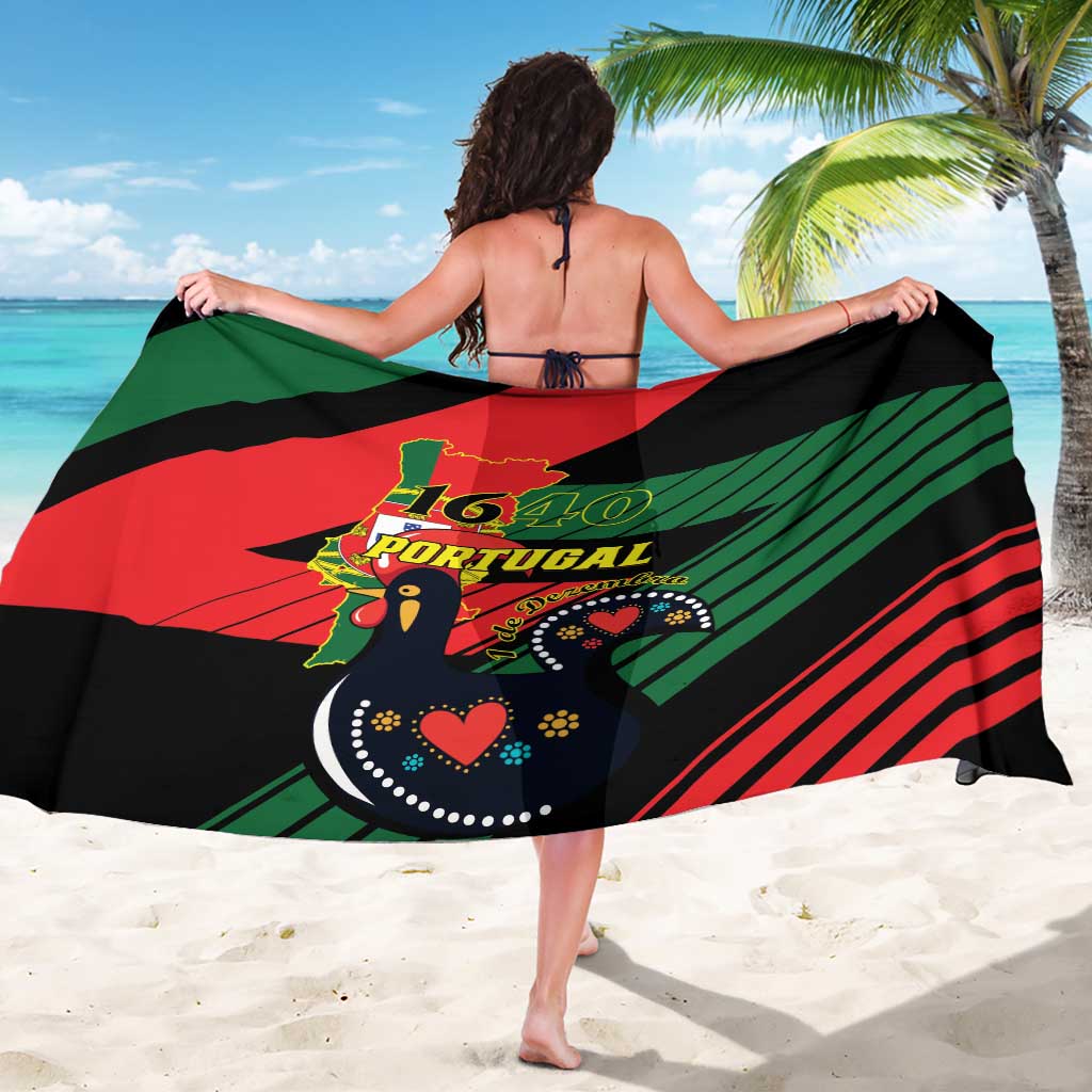 Personalized Portugal 1640 Sarong 1 De Dezembro Independence Day - Wonder Print Shop