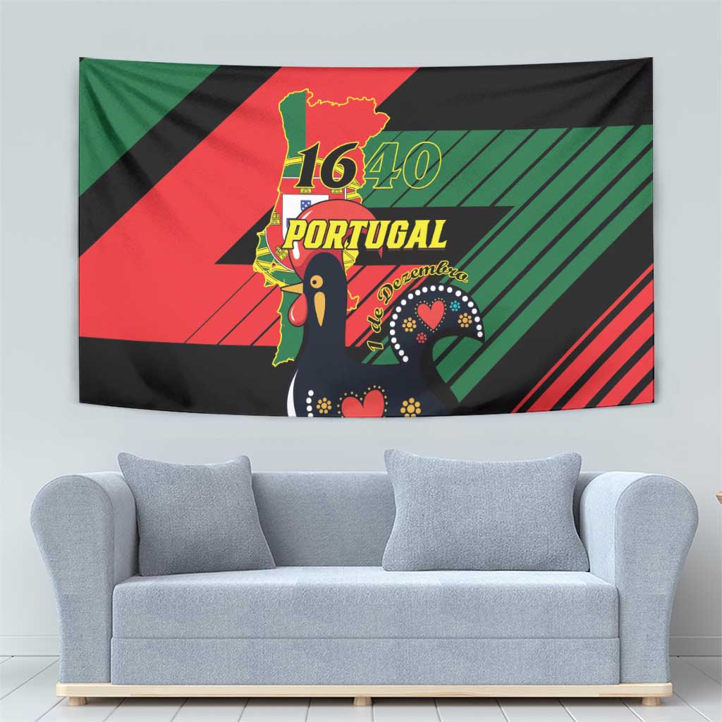 Personalized Portugal 1640 Tapestry 1 De Dezembro Independence Day - Wonder Print Shop