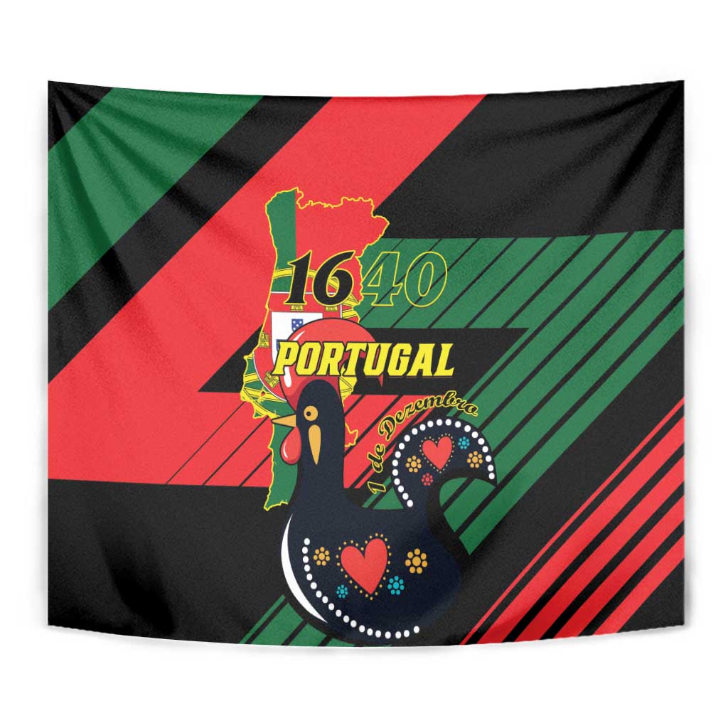 Personalized Portugal 1640 Tapestry 1 De Dezembro Independence Day - Wonder Print Shop