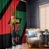 Personalized Portugal 1640 Window Curtain 1 De Dezembro Independence Day - Wonder Print Shop
