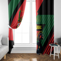 Personalized Portugal 1640 Window Curtain 1 De Dezembro Independence Day - Wonder Print Shop
