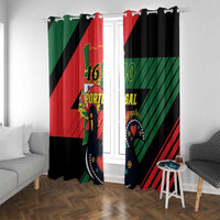 Personalized Portugal 1640 Window Curtain 1 De Dezembro Independence Day - Wonder Print Shop