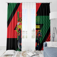 Personalized Portugal 1640 Window Curtain 1 De Dezembro Independence Day - Wonder Print Shop