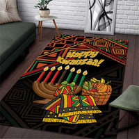 Personalized African Happy Kwanzaa Area Rug - Wonder Print Shop