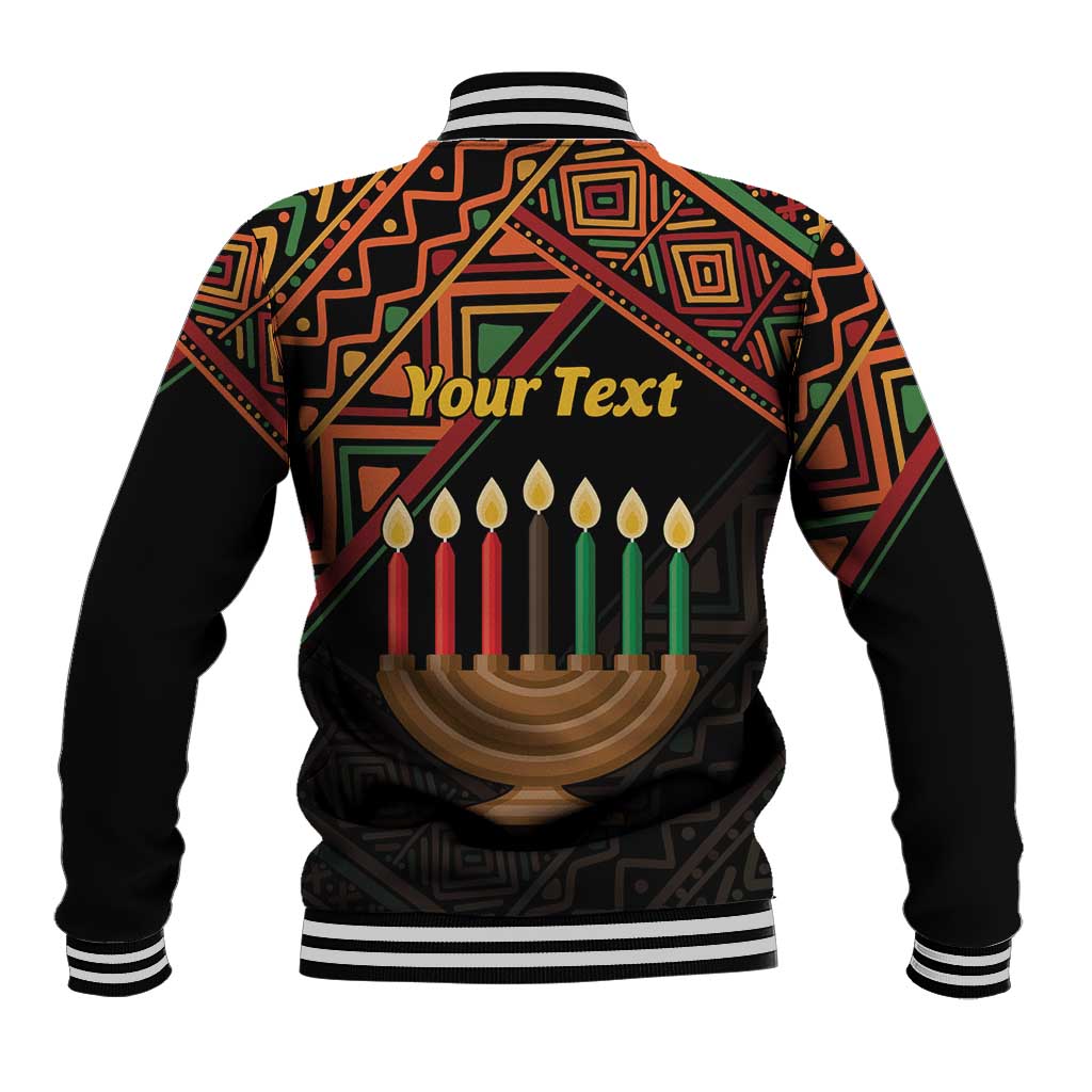 Personalized African Happy Kwanzaa Baseball Jacket - Wonder Print Shop
