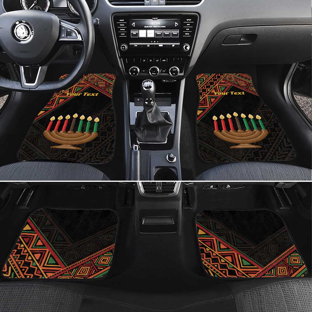 Personalized African Happy Kwanzaa Car Mats - Wonder Print Shop