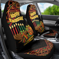Personalized African Happy Kwanzaa Car Seat Cover - Wonder Print Shop