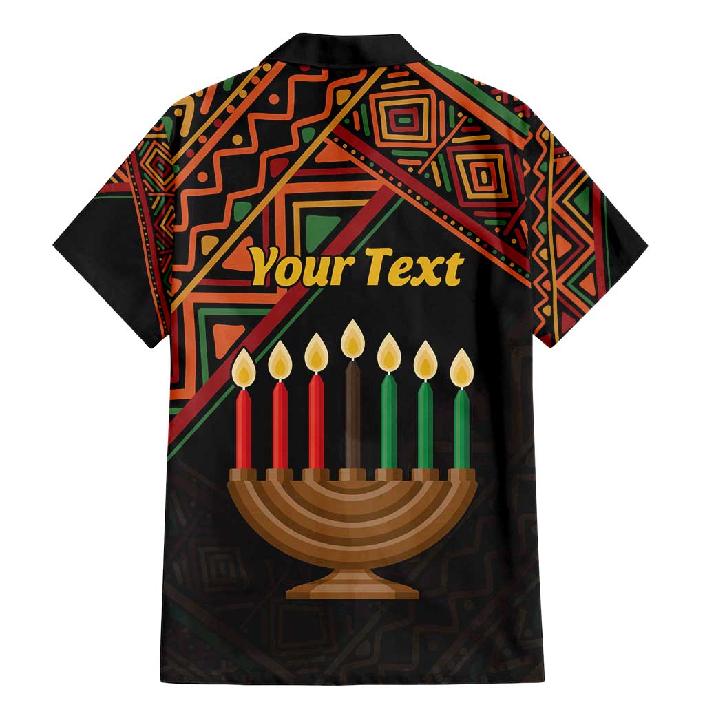 Personalized African Happy Kwanzaa Family Matching Mermaid Dress and Hawaiian Shirt - Wonder Print Shop