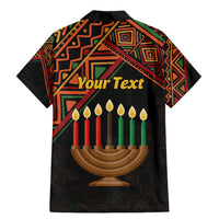 Personalized African Happy Kwanzaa Family Matching Mermaid Dress and Hawaiian Shirt - Wonder Print Shop