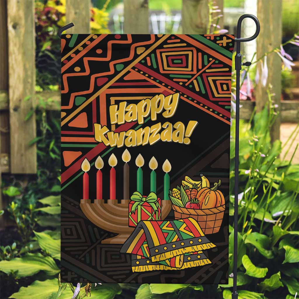 Personalized African Happy Kwanzaa Garden Flag - Wonder Print Shop