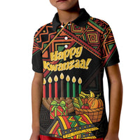 Personalized African Happy Kwanzaa Kid Polo Shirt - Wonder Print Shop