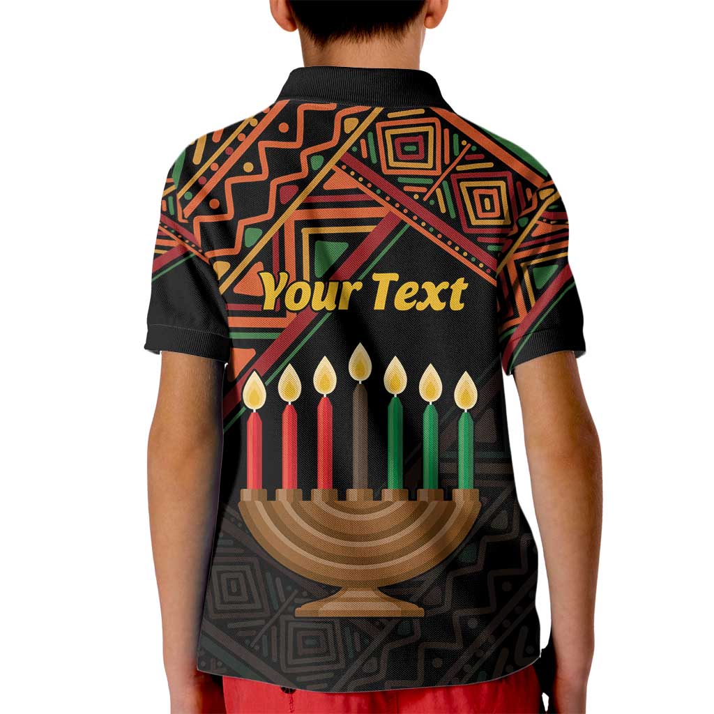 Personalized African Happy Kwanzaa Kid Polo Shirt - Wonder Print Shop