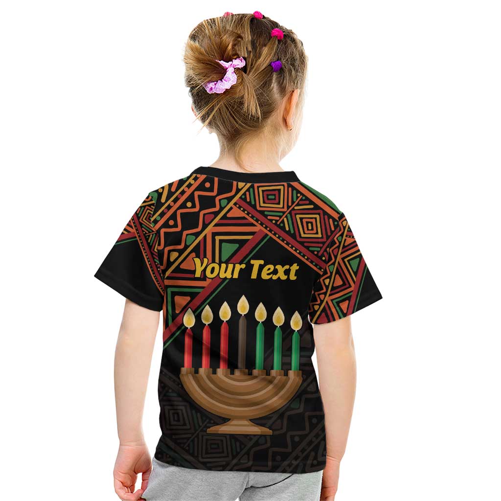 Personalized African Happy Kwanzaa Kid T Shirt - Wonder Print Shop