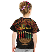 Personalized African Happy Kwanzaa Kid T Shirt - Wonder Print Shop