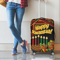 Personalized African Happy Kwanzaa Luggage Cover - Wonder Print Shop