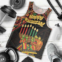 Personalized African Happy Kwanzaa Men Tank Top - Wonder Print Shop