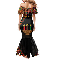 Personalized African Happy Kwanzaa Mermaid Dress - Wonder Print Shop