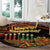 Personalized African Happy Kwanzaa Round Carpet