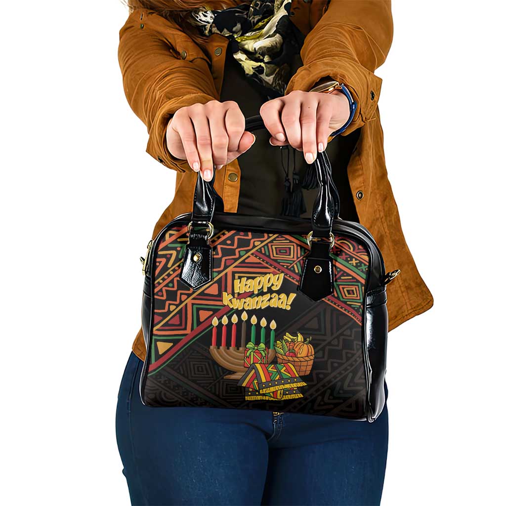 Personalized African Happy Kwanzaa Shoulder Handbag