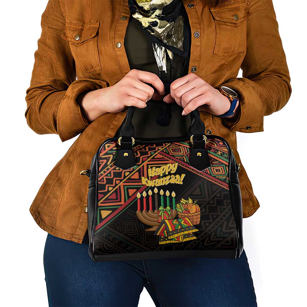 Personalized African Happy Kwanzaa Shoulder Handbag