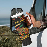 Personalized African Happy Kwanzaa Tumbler With Handle - Wonder Print Shop