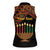 Personalized African Happy Kwanzaa Women Sleeveless Polo Shirt - Wonder Print Shop