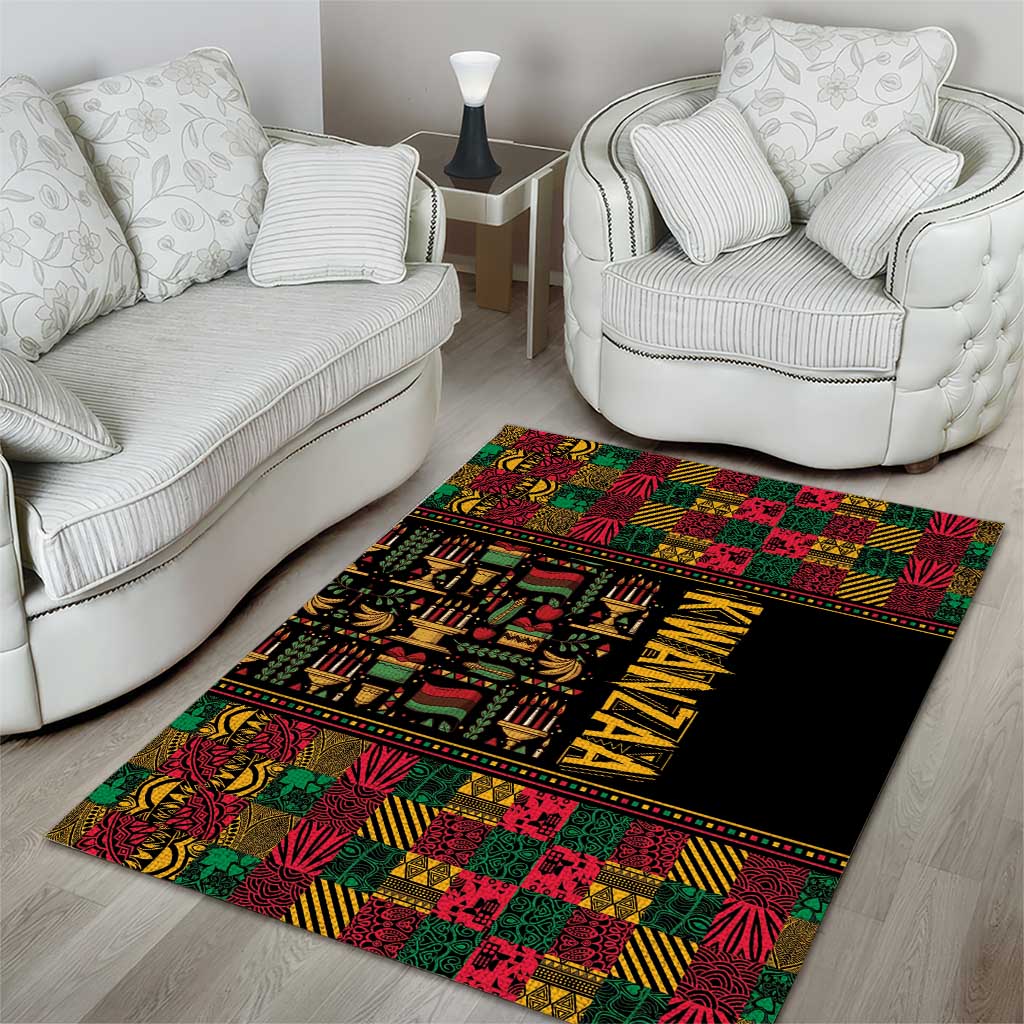 Kwanzaa African Pattern Area Rug - Wonder Print Shop