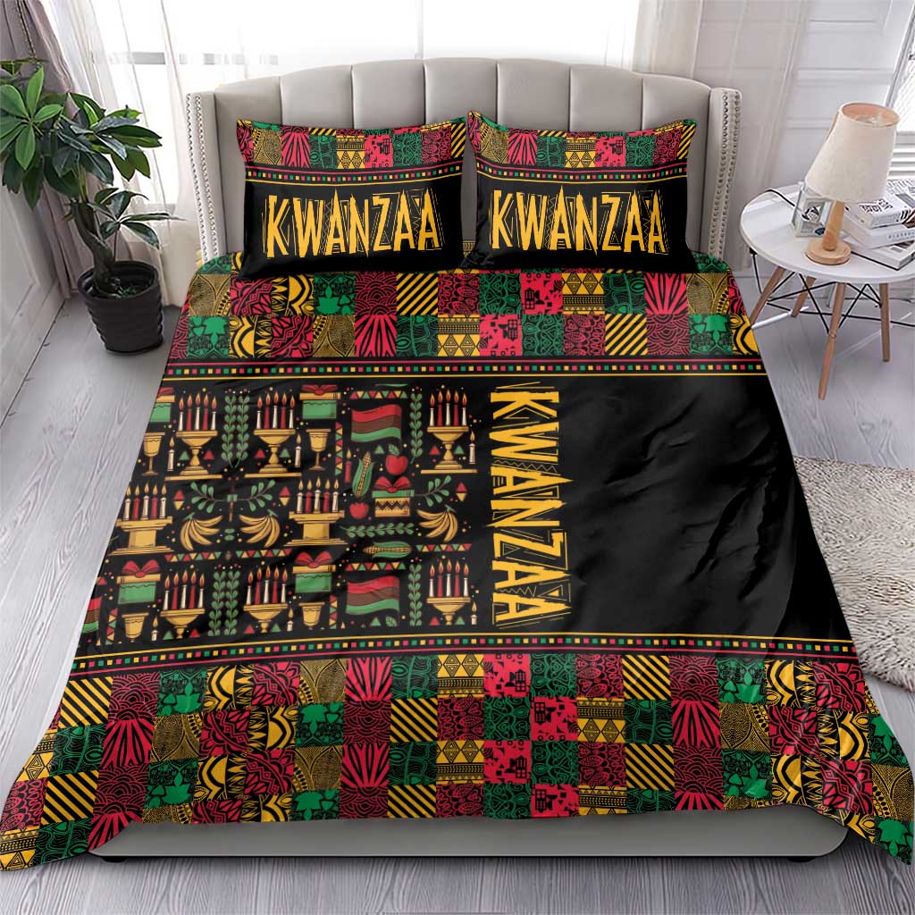 Kwanzaa African Pattern Bedding Set - Wonder Print Shop