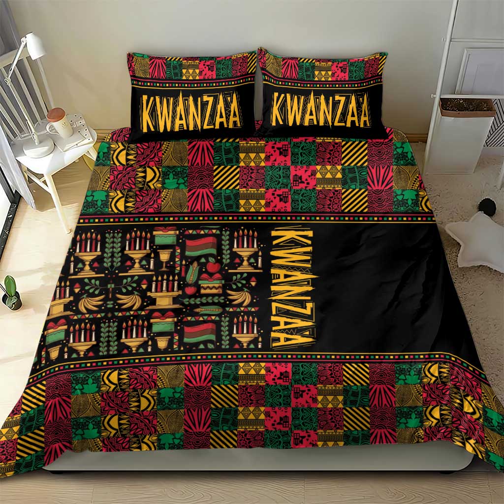 Kwanzaa African Pattern Bedding Set - Wonder Print Shop
