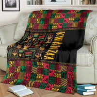 Kwanzaa African Pattern Blanket