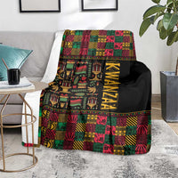 Kwanzaa African Pattern Blanket
