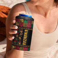 Kwanzaa African Pattern 4 in 1 Can Cooler Tumbler - Wonder Print Shop