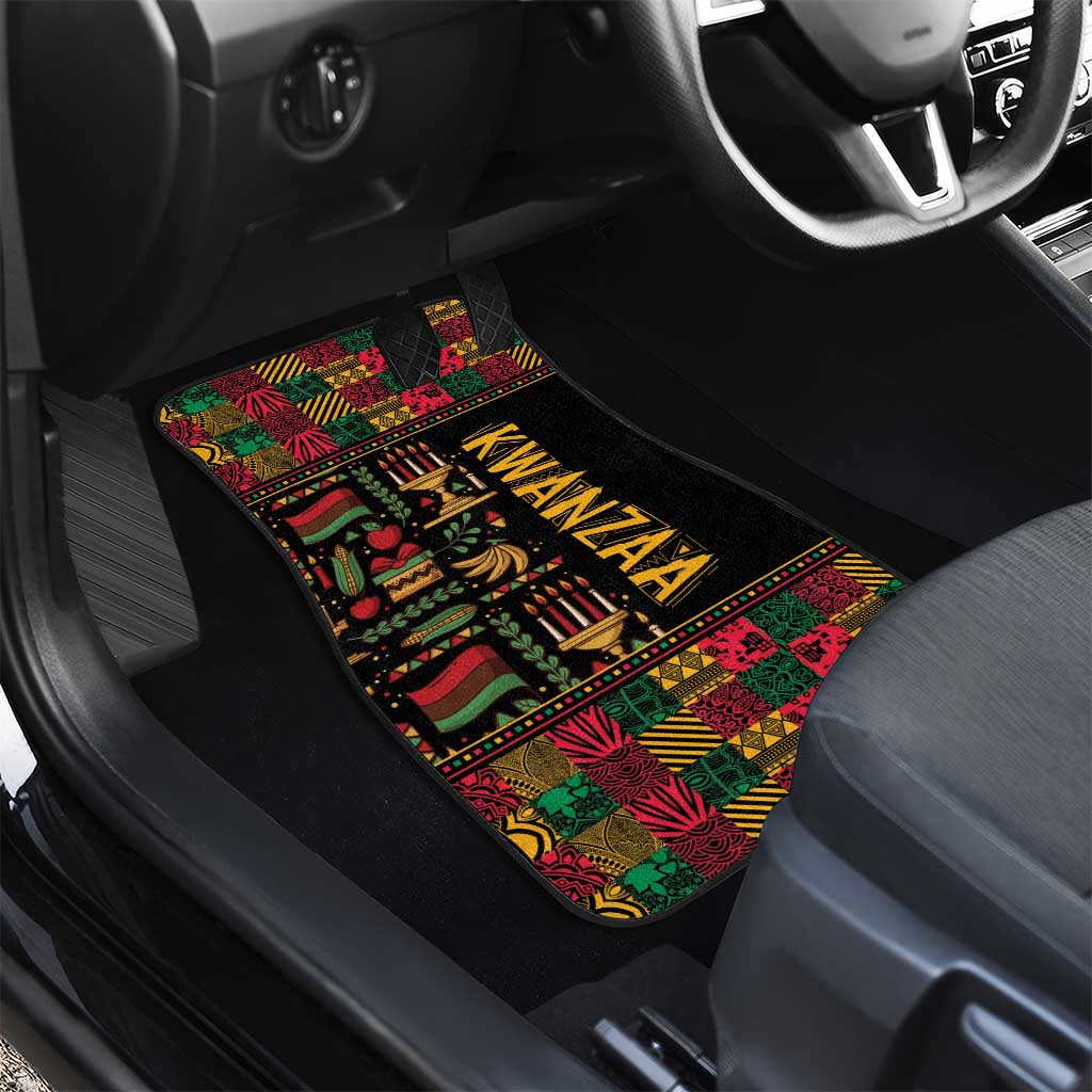 Kwanzaa African Pattern Car Mats - Wonder Print Shop