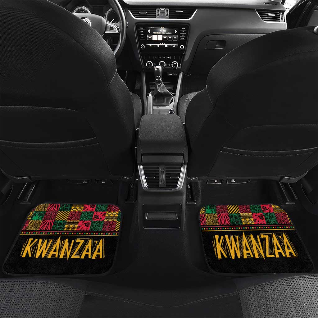 Kwanzaa African Pattern Car Mats - Wonder Print Shop