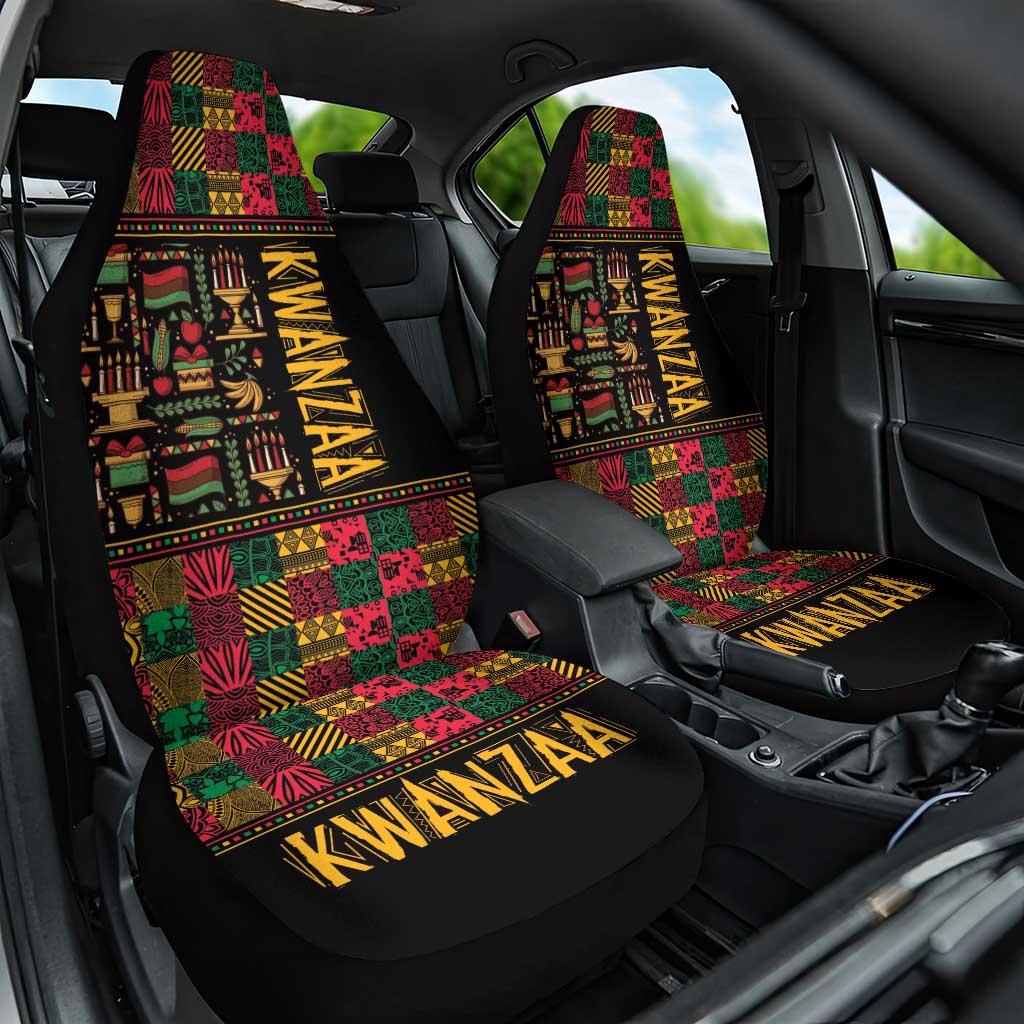 Kwanzaa African Pattern Car Seat Cover - Wonder Print Shop