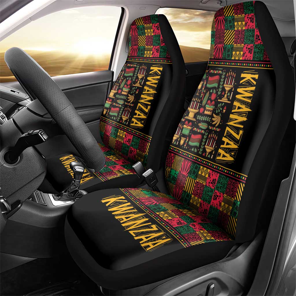 Kwanzaa African Pattern Car Seat Cover - Wonder Print Shop