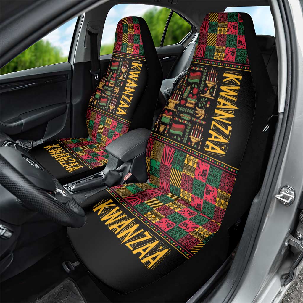 Kwanzaa African Pattern Car Seat Cover - Wonder Print Shop
