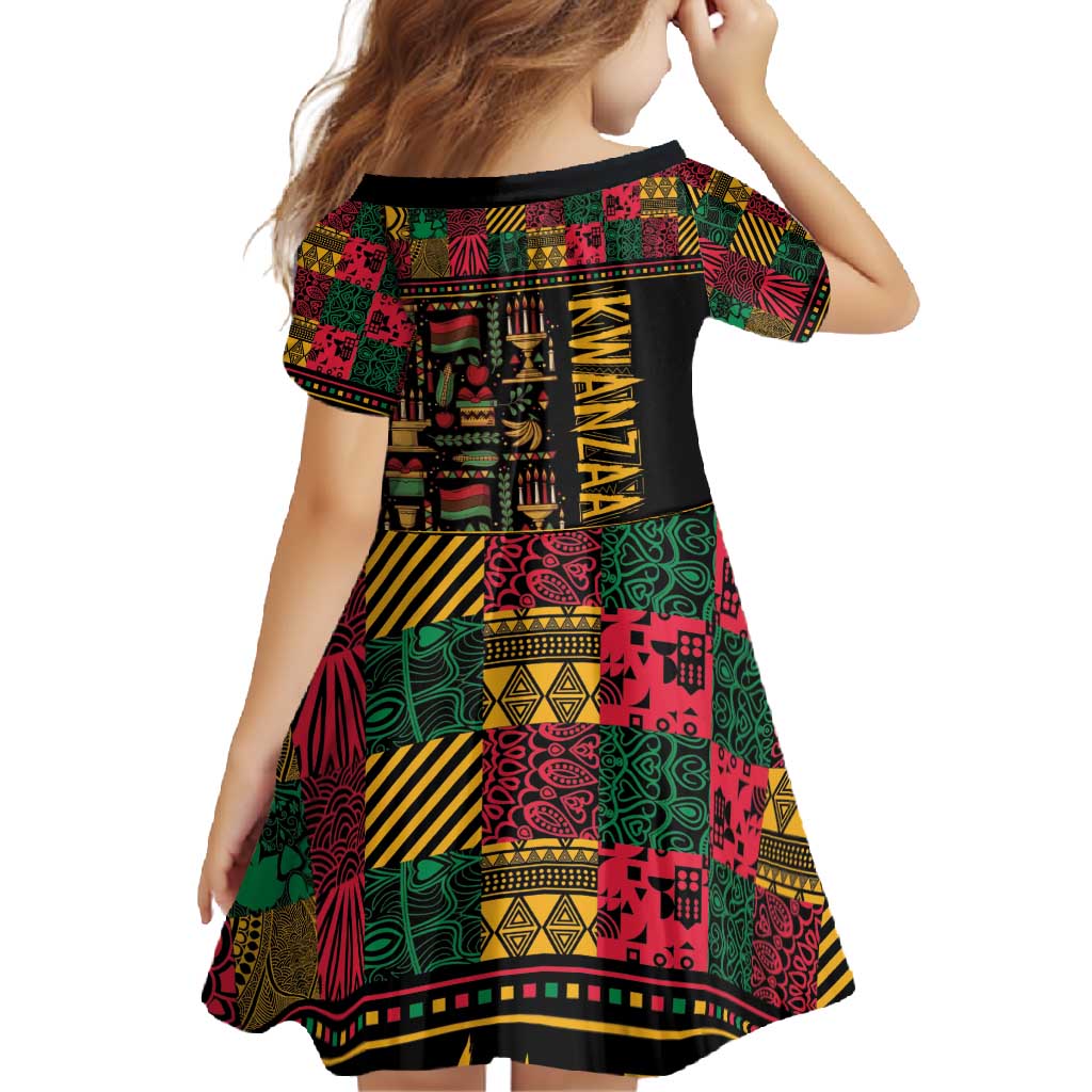 Kwanzaa African Pattern Family Matching Off Shoulder Maxi Dress and Hawaiian Shirt - Wonder Print Shop
